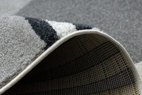 Koberec FUSION 1327 biely / tmavosivý