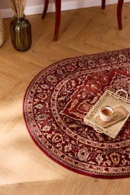 Koberec Agnella Isfahan Leyla Rubín ovál