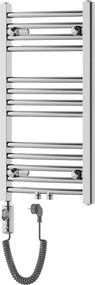 Mexen Ares, elektrické vykurovacie teleso 700 x 400 mm, 300 W, chrómová, W102-0700-400-2300-01