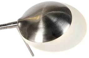 Moderná stojaca lampa oceľ vrátane LED a stmievača - Lexus