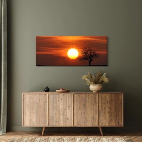 Obraz - Západ slnka (120x50 cm)