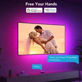 Govee - TV 40-50" SMART LED podsvietenie RGBIC Wi-Fi