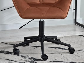 Kreslo Velma M (medená + čierna). Akcia -18%. Vlastná spoľahlivá doprava až k Vám domov. 1110471
