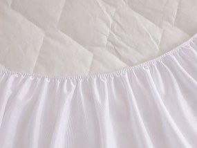 XPOSE® Prešívaný chránič matraca Exclusive - biely 160x200 cm