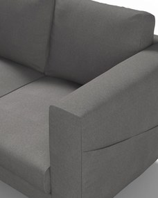 Poťah na sedačku Norsborg (pre 2 osoby) farba produktu sivá látka zapletaná