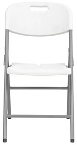 Cateringový skladací set Vivas 1+10 244x75 cm - sivá / biela