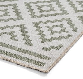 Zelený prateľný koberec 61x120 cm Coral Green – Think Rugs