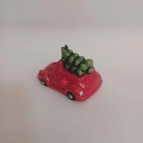 DECOLED Keramické auto, 9,5 x 5,7 x 6,2 cm, teplá biela, 2XLR44