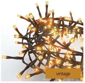 LED vianočná reťaz Hedge s časovačom 6 m vintage