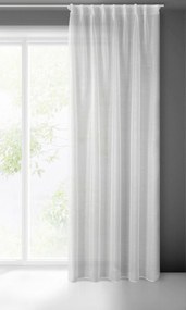 ZÁCLONA NA PÁSKE BELISSA 140X300 CM BIELA