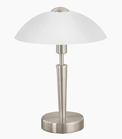 EGLO Stolná lampa SOLO 1, 1xE14, 60W, matný nikel