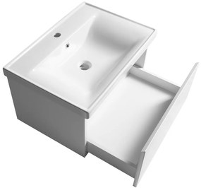 Aqualine Aqualine, ALTAIR umývadlová skrinka 61,5x35x45cm, biela, AI267