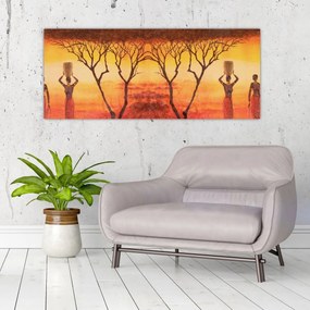 Obraz - Africká savana (120x50 cm)