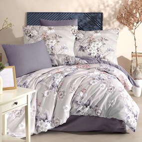 SATÉNOVÉ OBLIEČKY LUXURY ALENYA 160X200 CM, 2KS 70X80 CM KVETY
