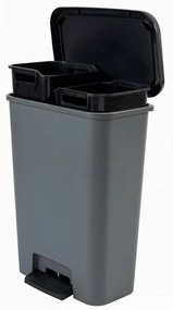 Curver Odpadkový kôš na triedený odpad Compatta, 23 + 23 l, 23 + 23 l