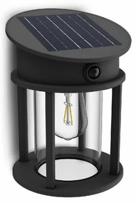 Philips Geri UltraEfficient solárne LED svietidlos antracitovým senzorom, 3,2 W, 4000 K