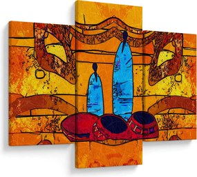 Obraz - Staroveká maľba (90x60 cm)