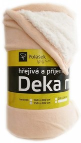 Polášek Deka s barančekom - Čokoládová | 200 x 230 cm