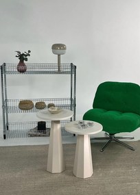 Set 2ks. príručných stolíkov Lilia (krémová). Akcia -19%. Vlastná spoľahlivá doprava až k Vám domov. 1144694