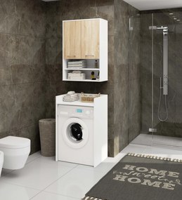 Závesná kúpeľňová skrinka Fin W64 2D 64 cm - výber z 4 prevedení