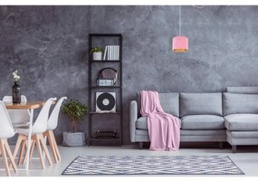 Závesné svietidlo Mediolan Spider, 1x textilné tienidlo (výber z 10 farieb), (výber z 2 farieb konštrukcie), g