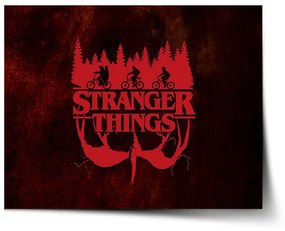 Sablio Plagát Stranger Things Red - 90x60 cm