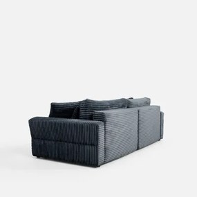 Rozkladacia 4-miestna pohovka NOEMI sivá