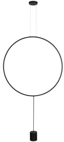 Azzardo AZ5264 - LED Stmievateľný luster na lanku CODUTTI LED/28W/230V čierna