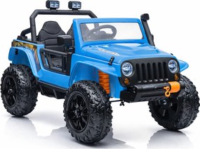 LEAN CARS Elektrické autíčko XB-1118 LED diaľkové ovládanie modré
