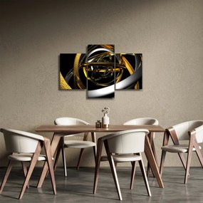 Obraz modernej abstrakcie (90x60 cm)