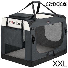 InternetovaZahrada Prenosná taška pre psa XXL 101x70x70cm - antracit