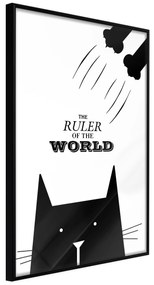 Artgeist Plagát - The Ruler Of The World [Poster] Veľkosť: 20x30, Verzia: Čierny rám