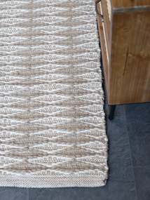 Prírodný antik koberec s ornamentami Rug natural - 70*150 cm