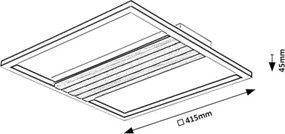 Rabalux 71458 - LED Stropné svietidlo NOXELLE LED/30W/230V 3000/4500/6000K