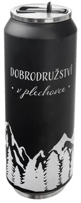 Čierna termoska 700 ml – Orion
