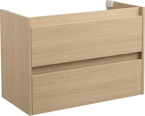 Comodo Kúpeľňová skrinka s keramickým umývadlom Arwood DL 80