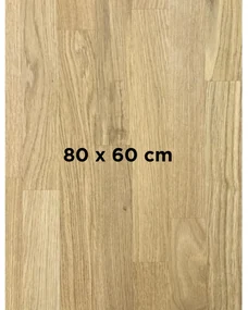 DUBLINO OAK CINK 25 MM - MASÍVNA STOLOVÁ DOSKA 80 x 60 cm