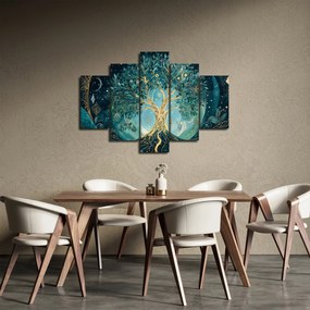 Obraz – Strom života vo vesmíre (150x105 cm)
