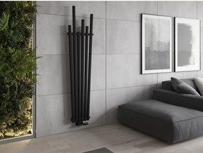 Mexen Omaha, vykurovacie teleso 1800 x 420 mm, 655 W, čierna, W208-1800-420-00-70