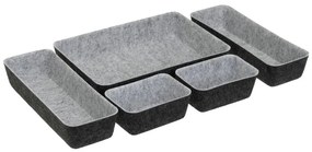 Látkové organizéry do zásuvky v súprave 5 ks – Casa Selección