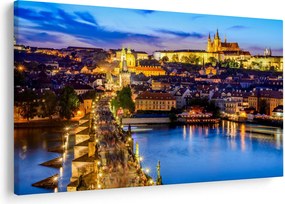 Obraz - Karlov most, Praha, Česká Republika (90x60 cm)