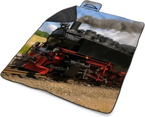 Sablio Plážová deka Lokomotíva 3: 200x140 cm