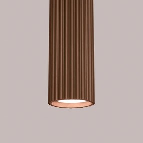 Brilagi - LED luster na lanku CRESTO 1xGU10/10W/230V hnedý