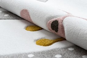 Koberec PETIT BUNNY KRÁLIK sivý