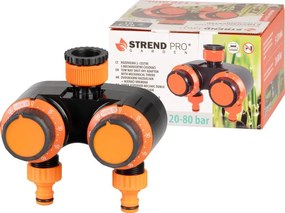 Časovač Strend Pro Garden, rozbočovač, záhradný, 2-way