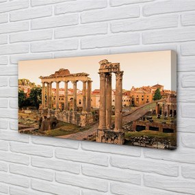 Obraz na plátne Rím Roman Forum svitania 140x70 cm