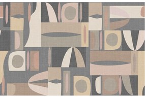 Moderná minimalistická tapeta GEOMETRIA šedá