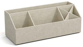 Kartónový organizér na písacie potreby Elisa Canvas Paper Laminate – Bigso