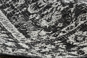 Koberec ORGANIC 2762 čierny / krémový