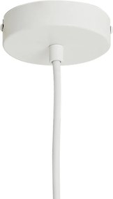 Dizajnové závesné svietidlo biele GU10 50mm IP44 - Tuba